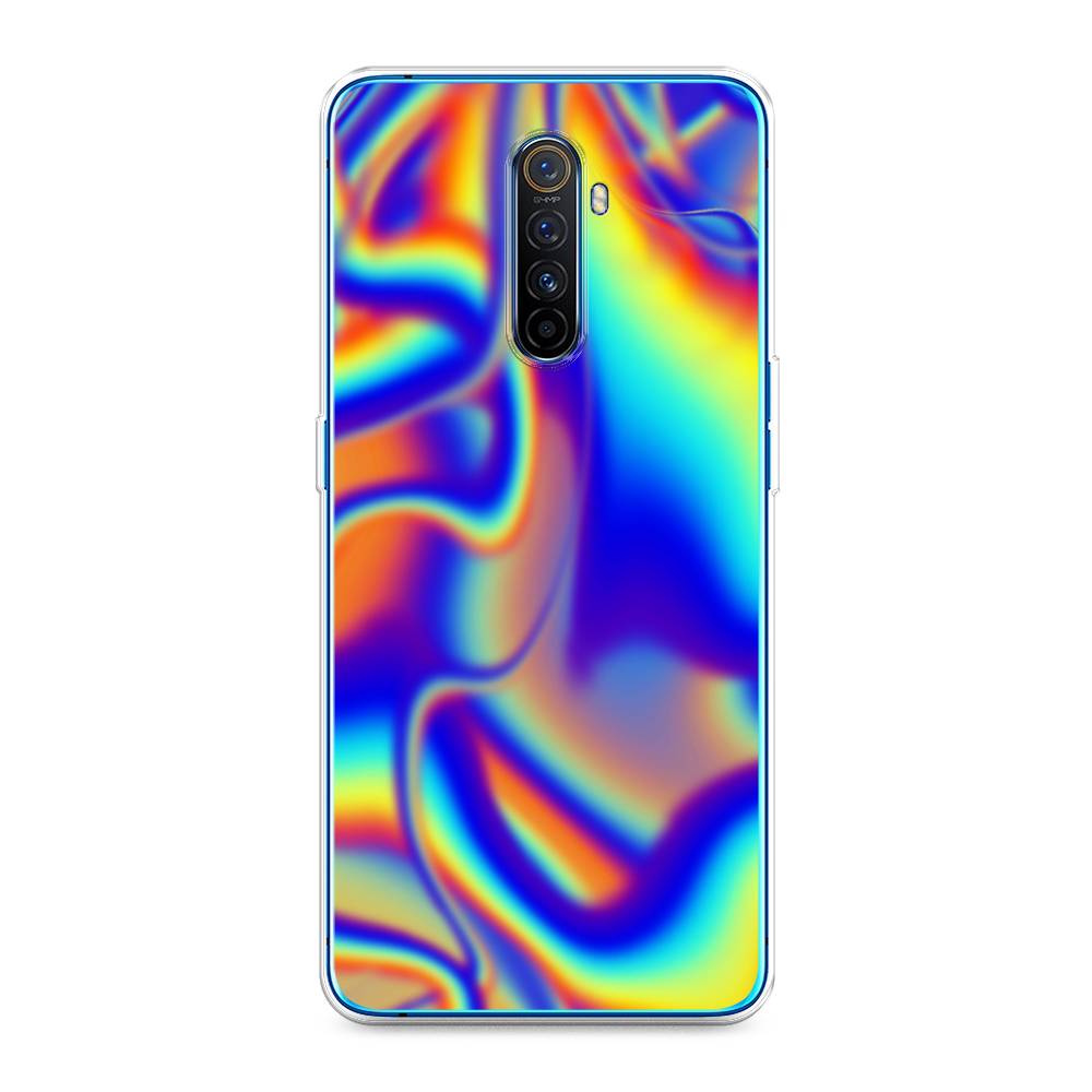 

Чехол на Realme X2 Pro "Яркая голограмма", Разноцветный, 251750-3