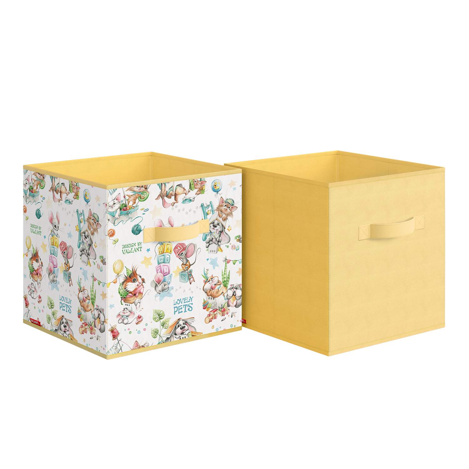 

Коробки стеллажные Valiant LPY-BOX-SK, для хранения вещей, набор 2 штуки, BOX-SK