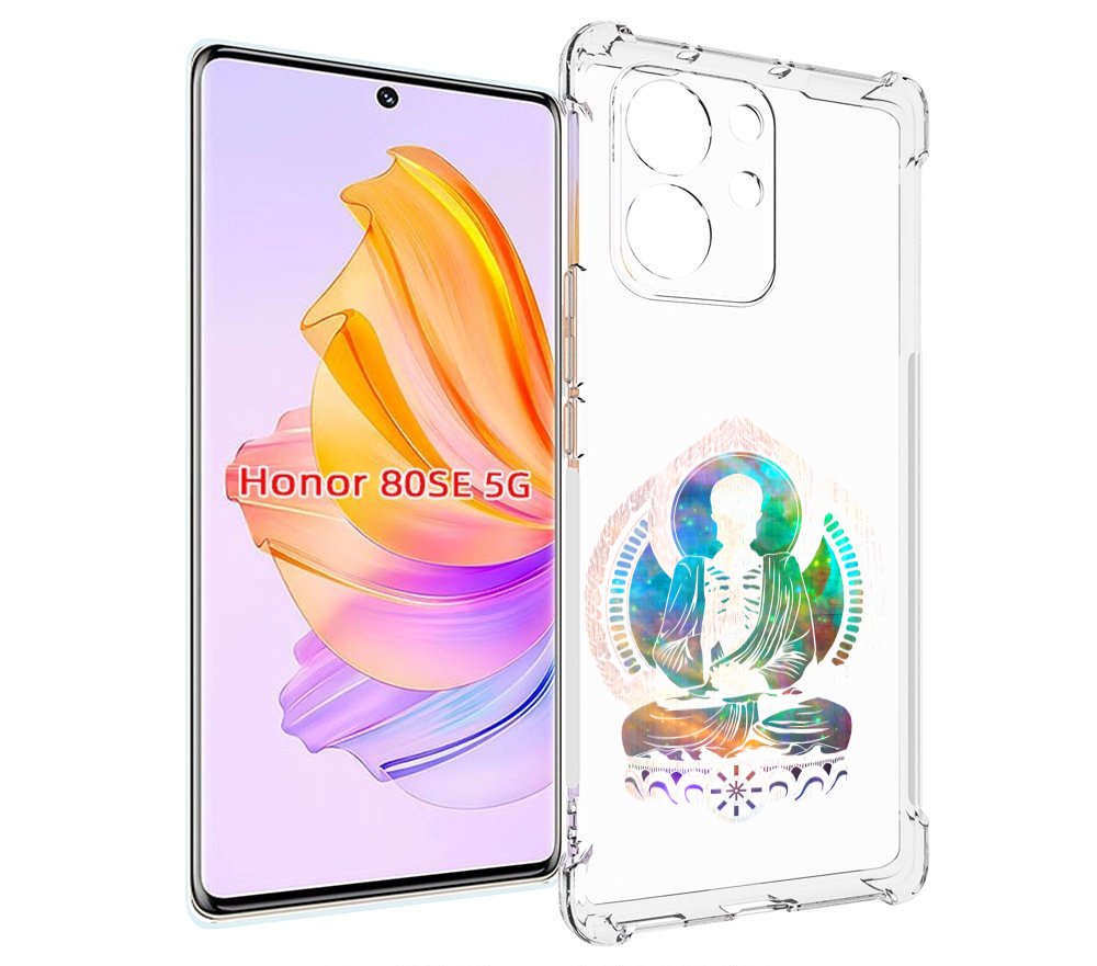 

Чехол MyPads умный скелет для Honor 80 SE, Прозрачный, Tocco
