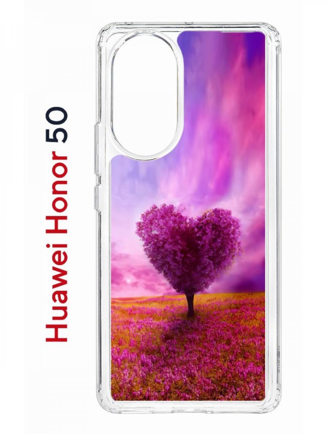 

Чехол на Honor 50, Huawei Nova 9 с принтом Kruche Print Pink heart, противоударный бампер, Прозрачный;фиолетовый;розовый;красный, Хонор 50, Хуавей Нова 9