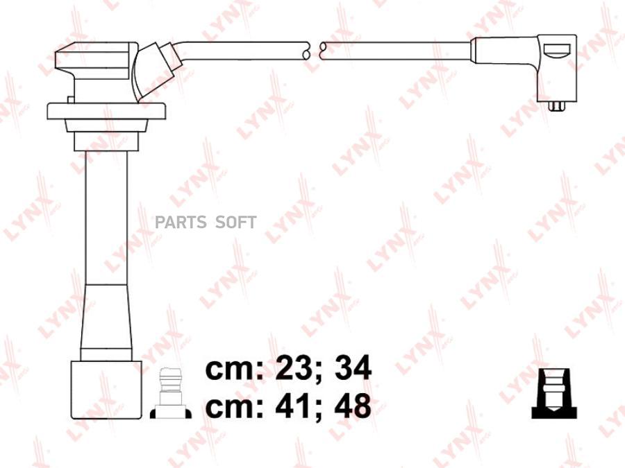 

К-кт проводов KIA RIO I (DC) 00-05 1,5i 16V