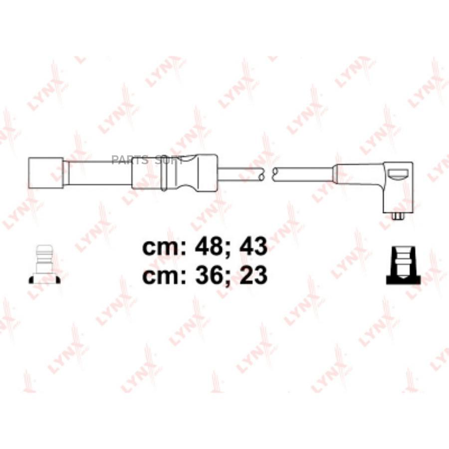 

К-кт проводов CHEVROLET LACETTI 1.4-1.6 16V