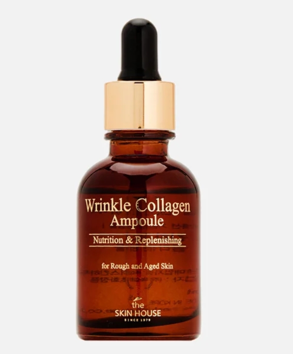 Сыворотка ампульная с коллагеном THE SKIN HOUSE Wrinkle Collagen Feeltox, 30 мл farmstay ampoule solution collagen сыворотка ампульная с коллагеном 30 мл