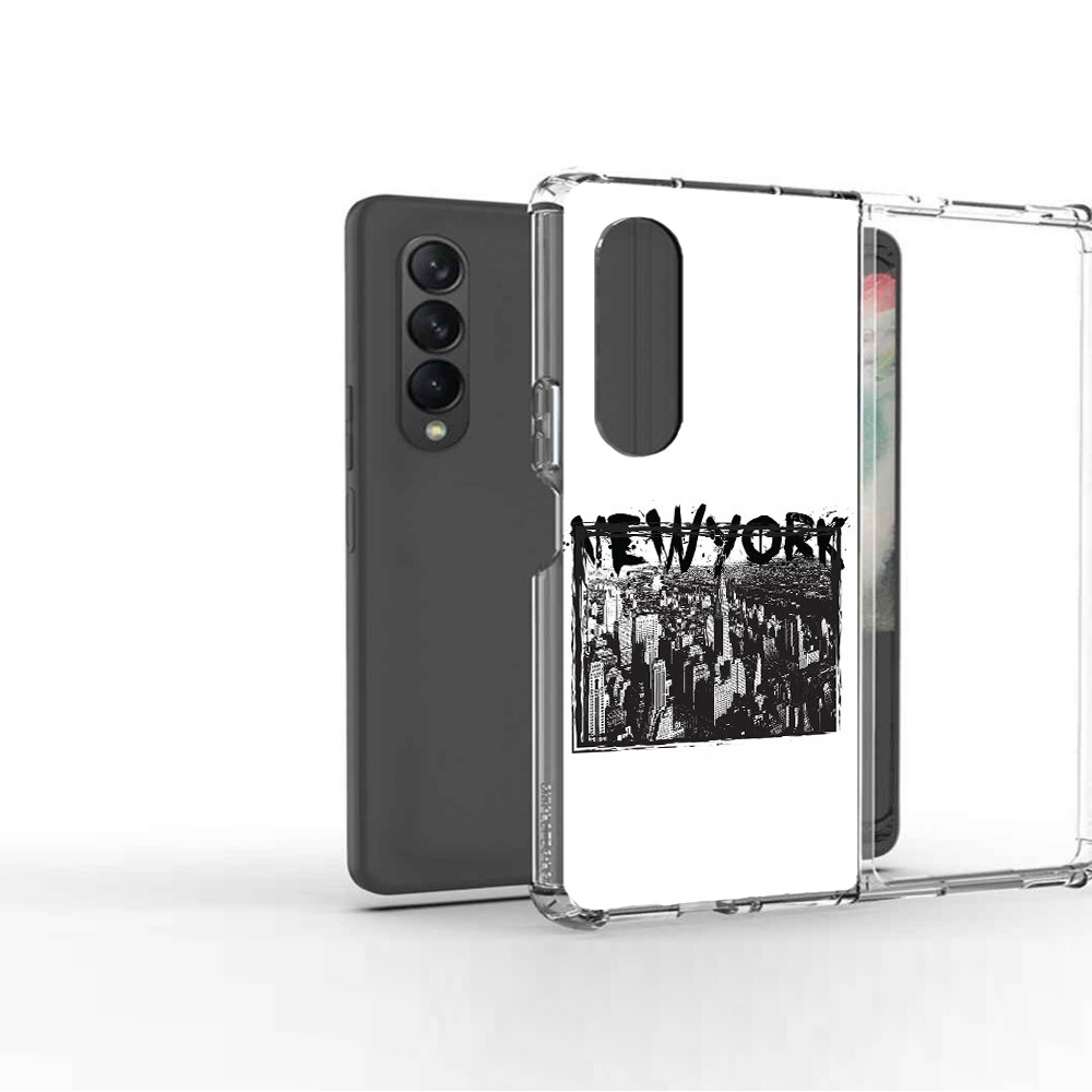

Чехол MyPads Tocco для Samsung Galaxy Z Fold 3 че, Прозрачный, Tocco
