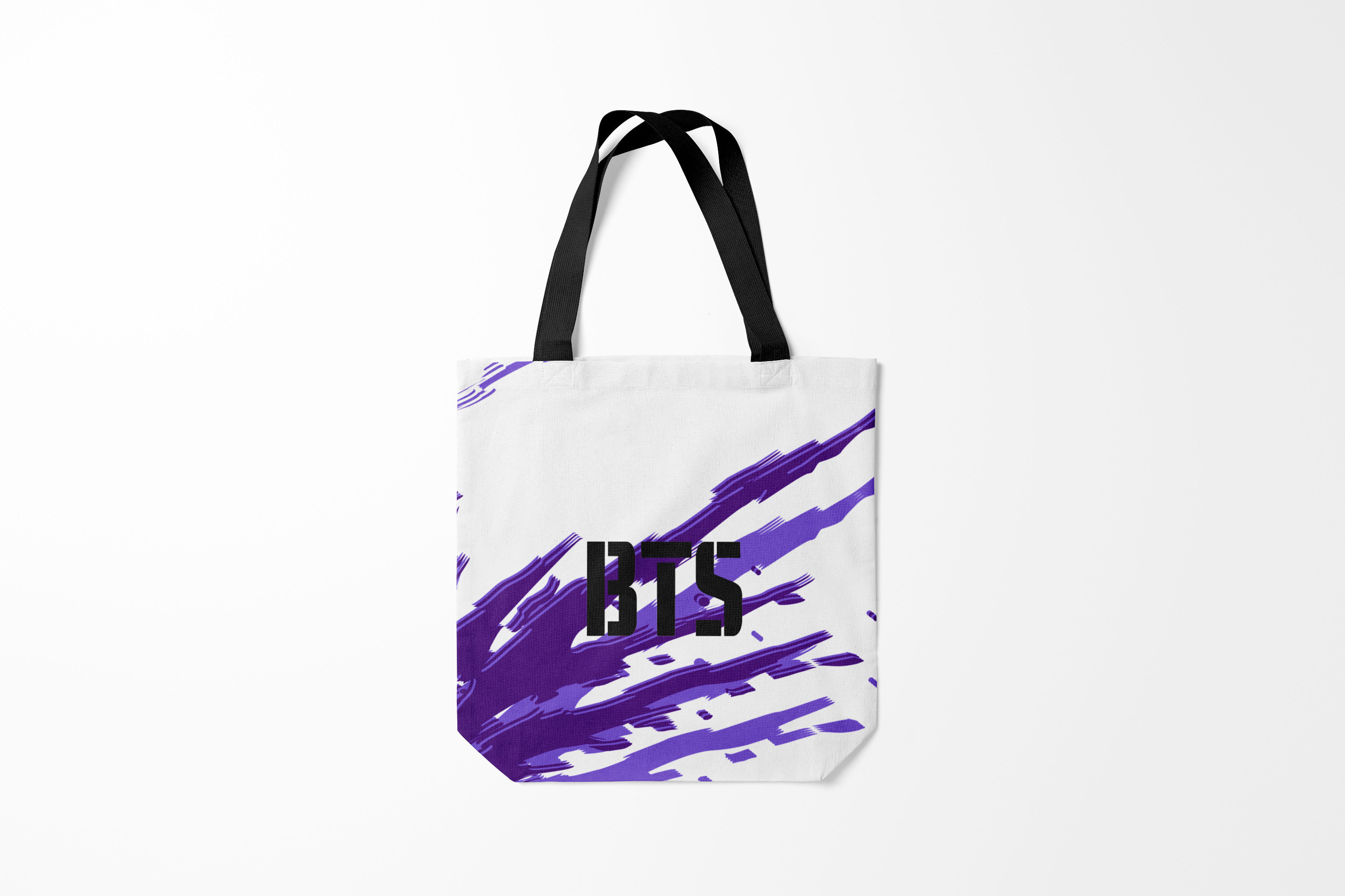 

Сумка шoппер унисекс Burnettie BTS, черный, BTS