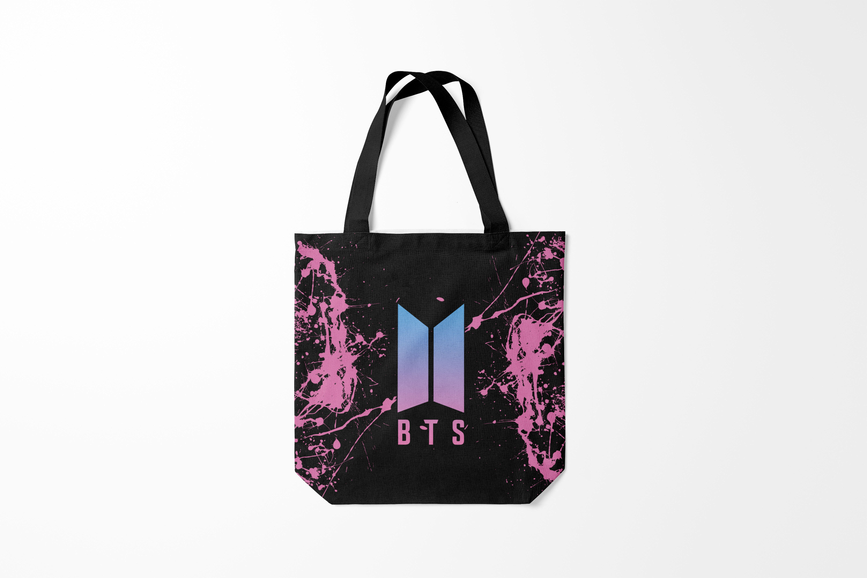 

Сумка шoппер унисекс Burnettie BTS, черный, BTS