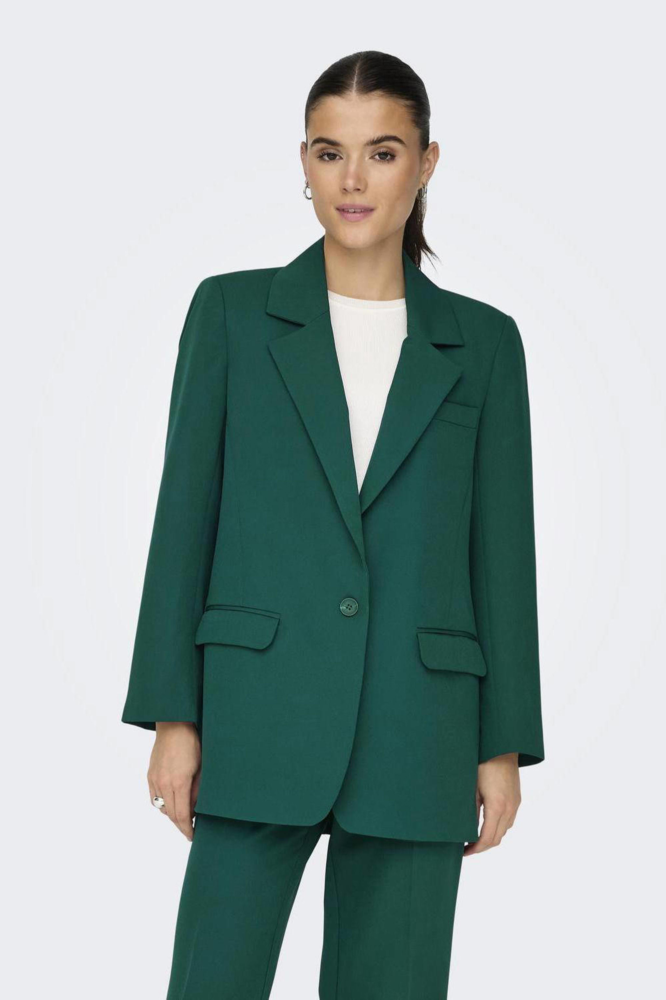 Пиджак Only для женщин 15245698 зелёный-Deep Teal размер 34 6488₽