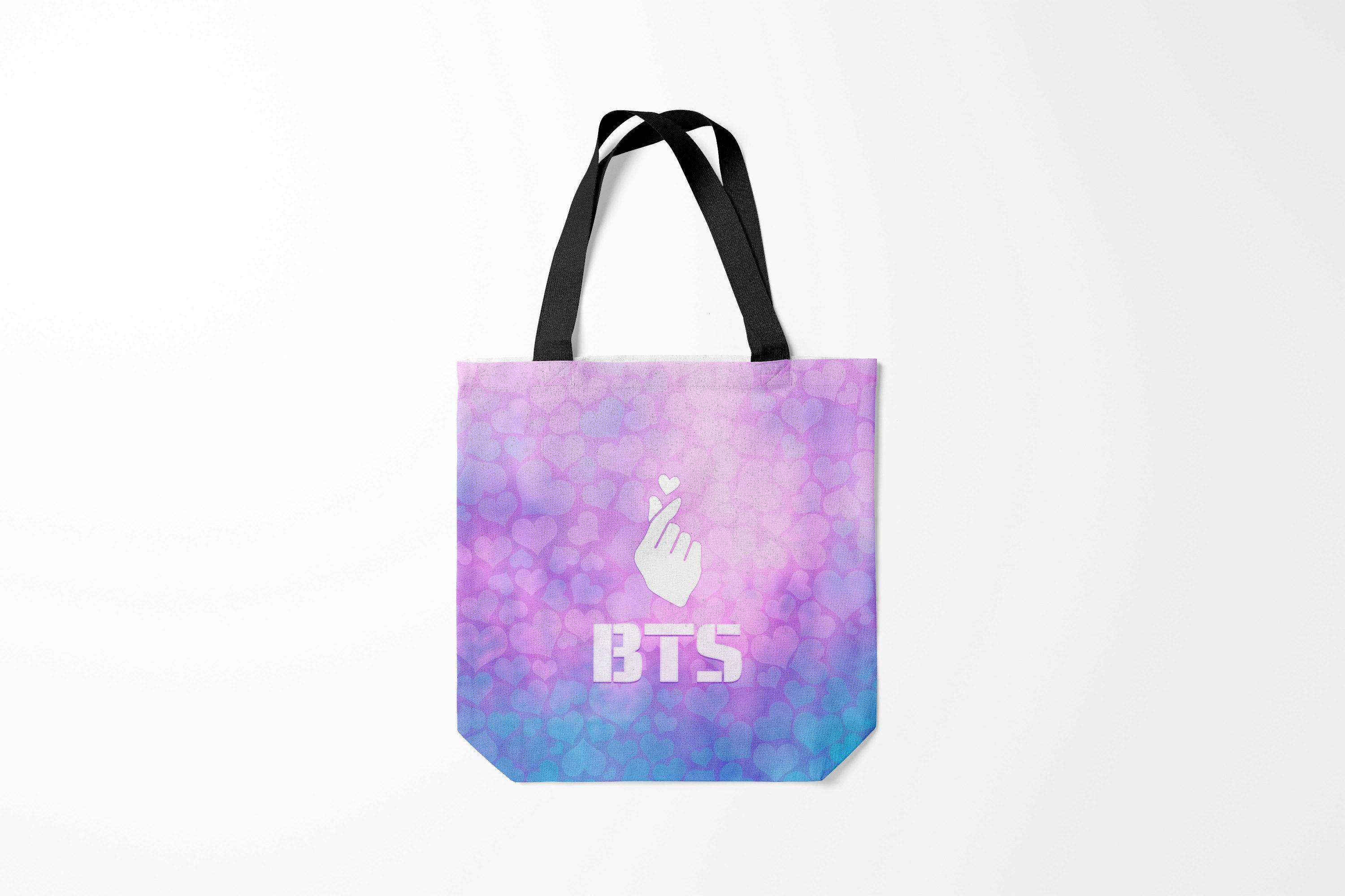 

Сумка шoппер унисекс Burnettie BTS, черный, BTS