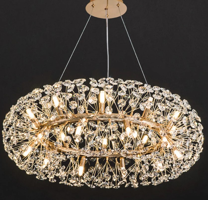 

Люстра Свет Luxury 1505-600 GD D60H120 212хG9х9W, 1505-60 GD
