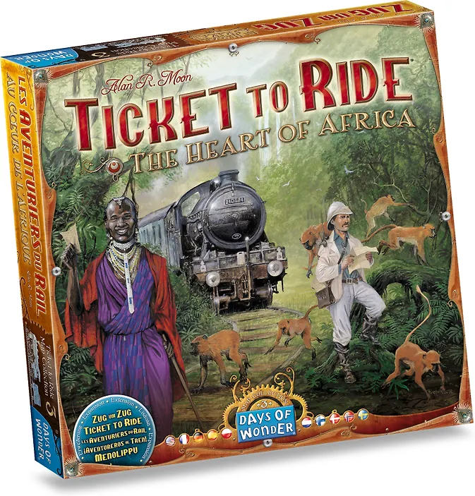 Настольная игра Days of Wonder Ticket to Ride Map Collection 3: Africa