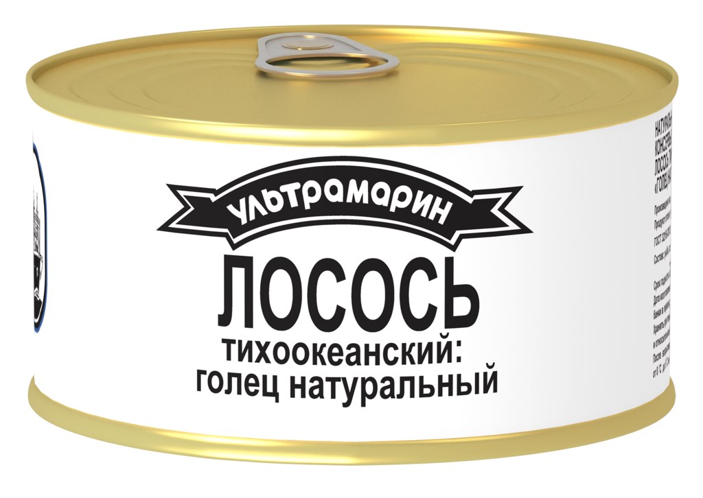 

Консервы из лосося Ультрамарин Голец 240 г