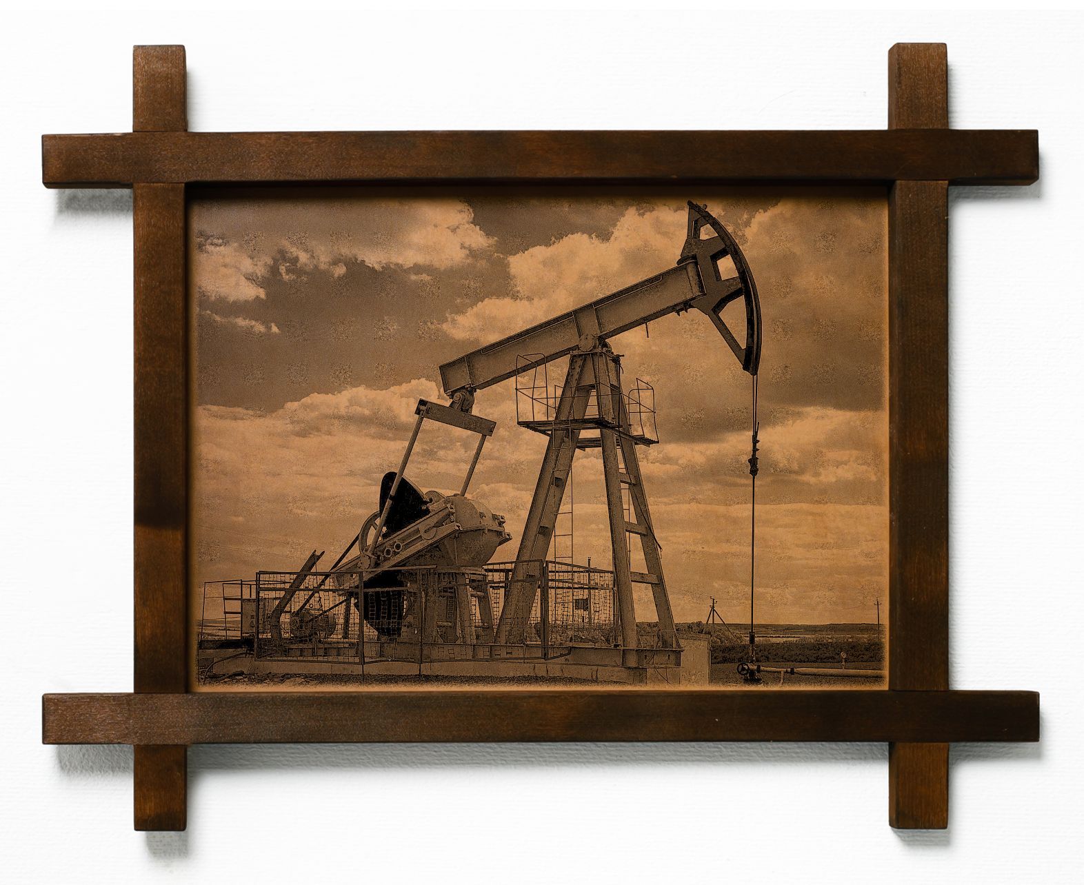 

Картина BoomGift Нефть, натуральная кожа, 984