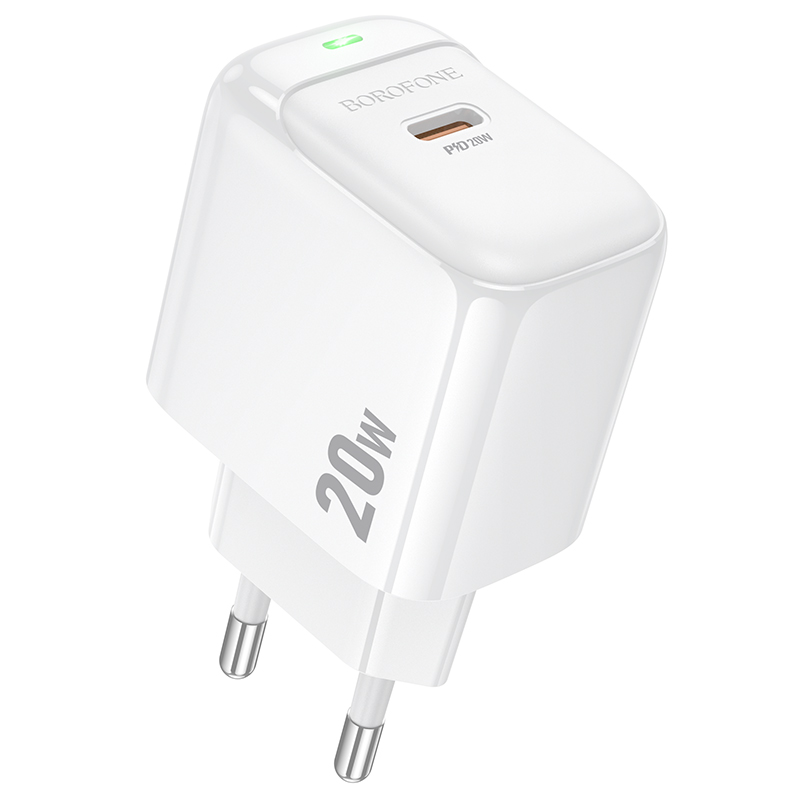 

Сетевое зарядное устройство BOROFONE BAS43A отсутствует 1xUSB Type-C 3 А белый, BAS43A