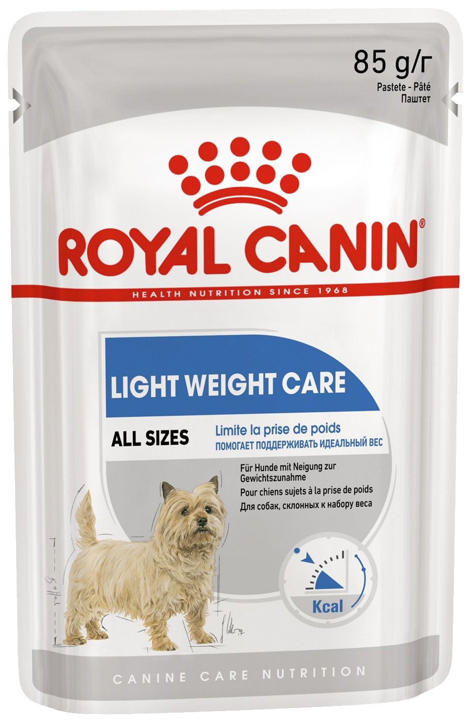 

Влажный корм для собак Royal Canin Light Weight Care Adult паштет Мясное ассорти
