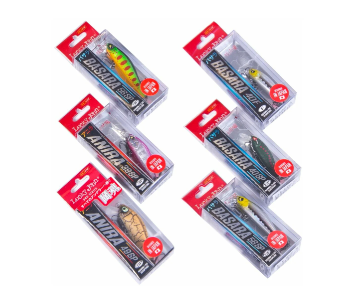 

Набор воблеров Lucky John 10 Set 6 шт., Разноцветный, Pro Series 10 SET