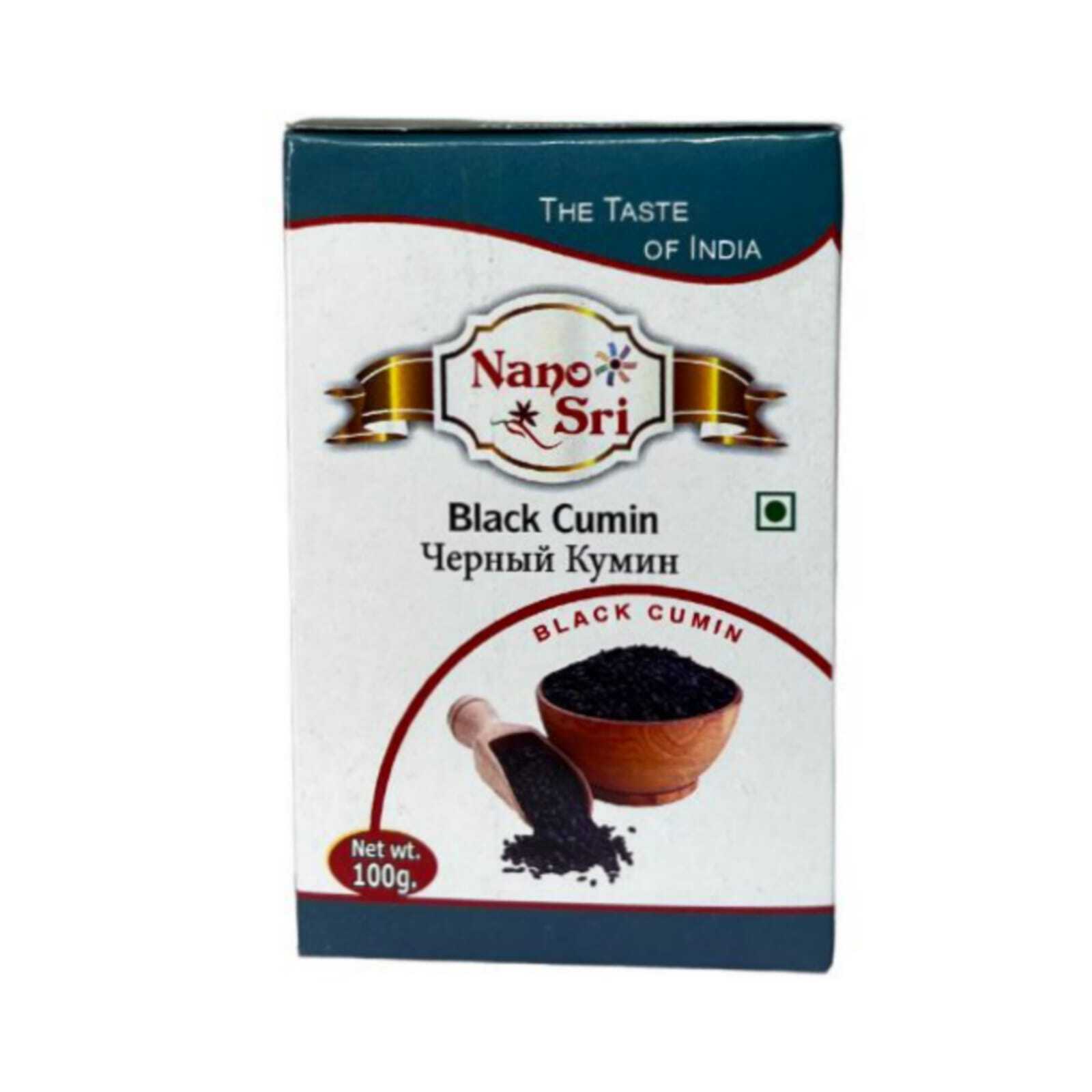 Кумин черный Nano Sri Black Cumin Seeds, 100 г