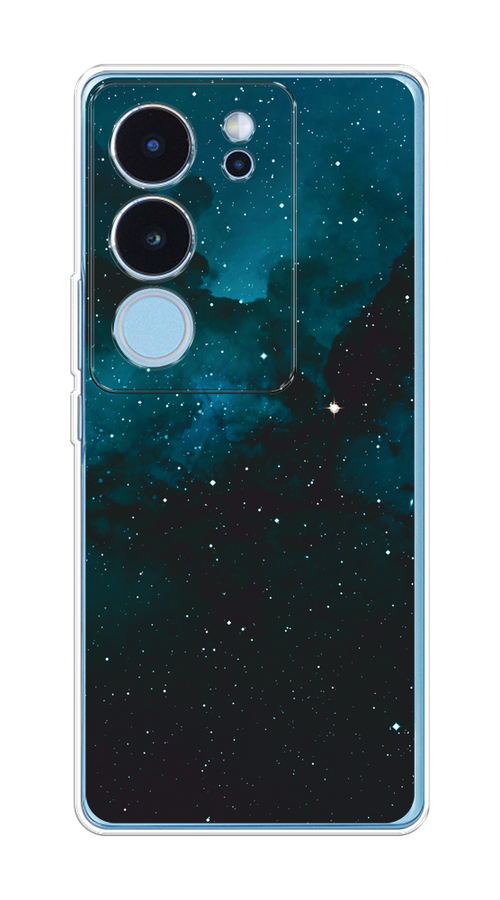 

Чехол на Vivo V29 "Синий космос", 269350-1