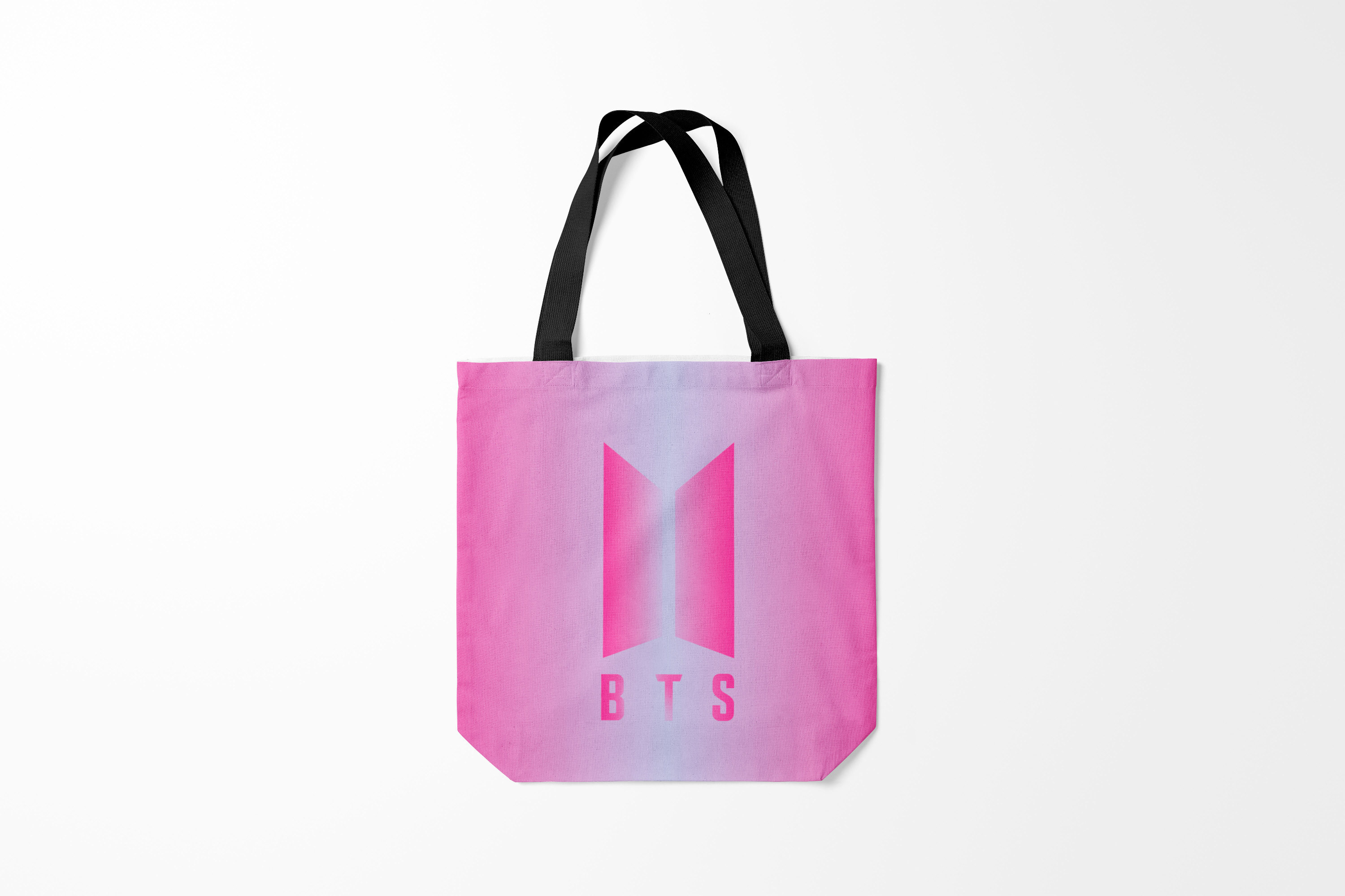 

Сумка шoппер унисекс Burnettie BTS, розовый, BTS