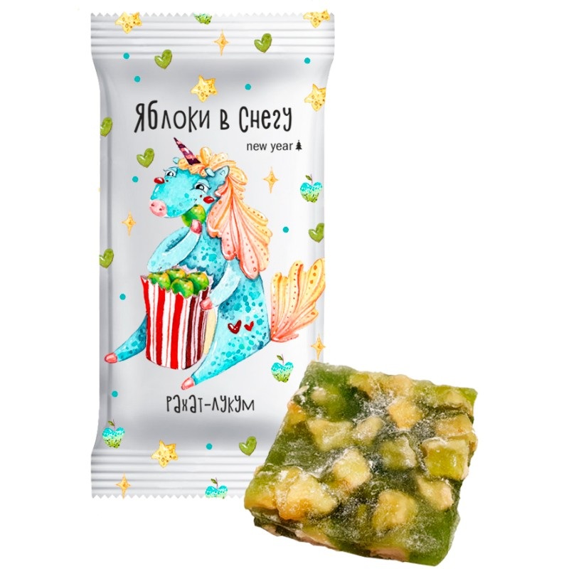 

Рахат-лукум Конфетный Двор Яблоки в снегу