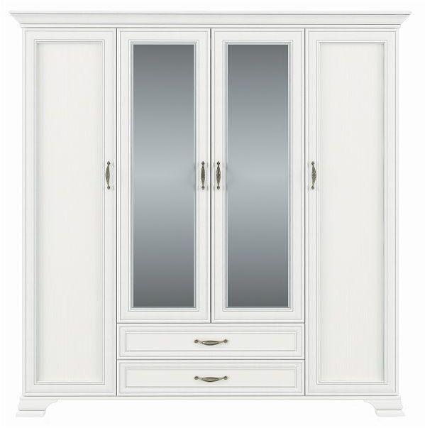 

Шкаф Анрэкс 4D2S Z TIFFANY вудлайн кремовый, Белый, Шкаф