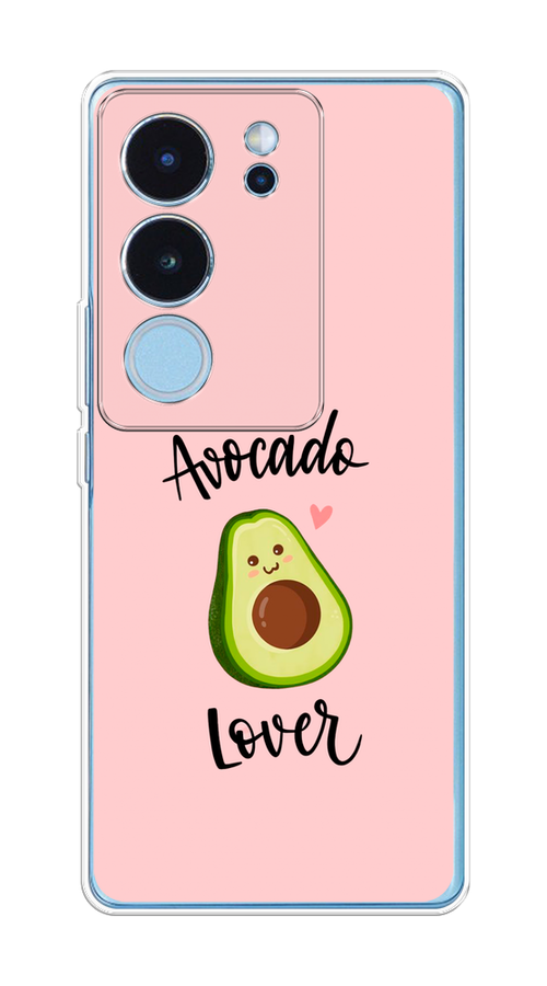 

Чехол на Vivo V29 "Avocado lover", Розовый;зеленый, 269350-1