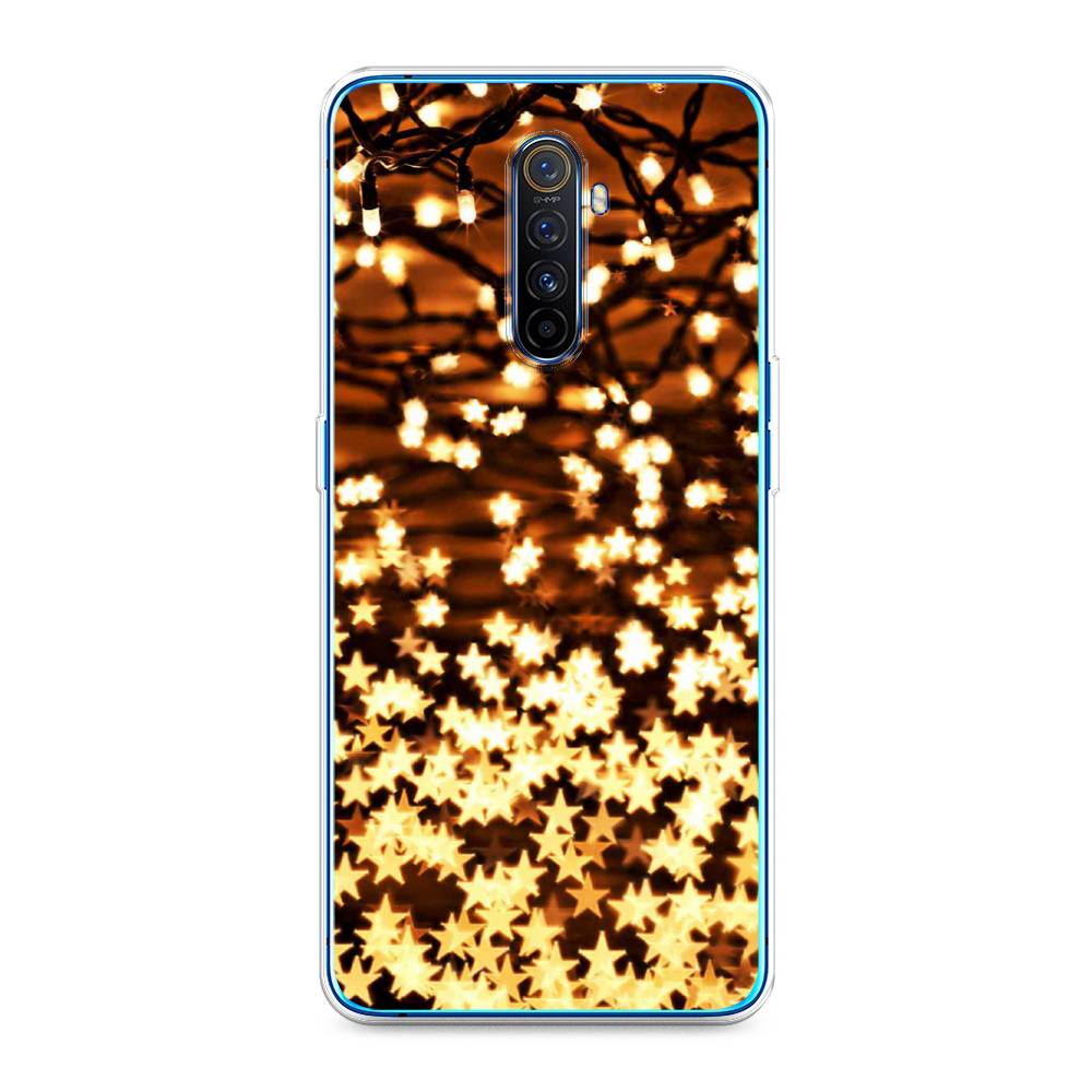 

Чехол на Realme X2 Pro "Новогодняя гирлянда", Золотистый, 251750-5