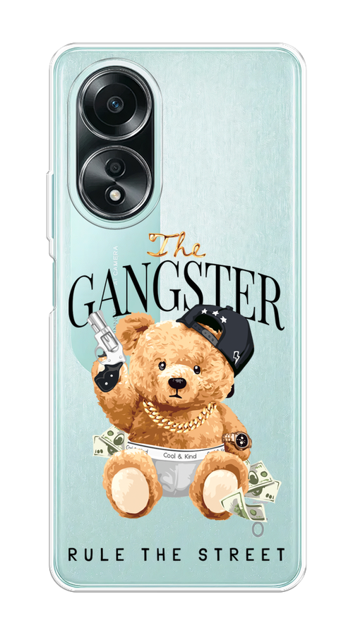 

Чехол на Oppo A58 4G "The Gangster", Бежевый;серый;черный, 2514950-1