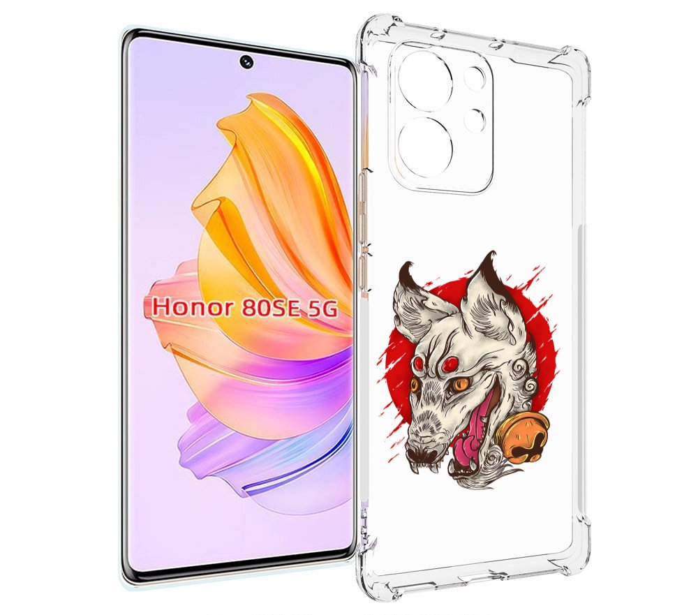 

Чехол MyPads страшная собака для Honor 80 SE, Прозрачный, Tocco