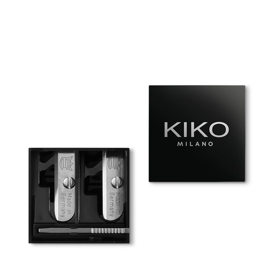 

Двойная точилка Kiko Milano Double sharpener, Черный, DOUBLE SHARPENER/ДВОЙНАЯ ТОЧИЛКА