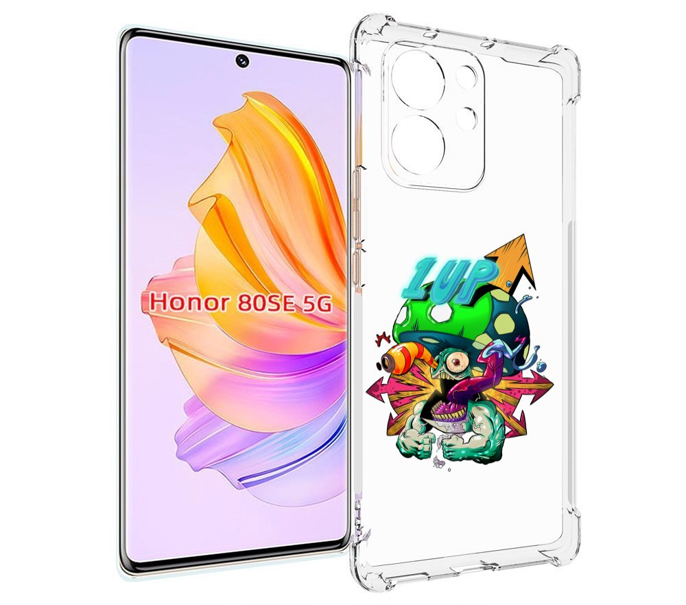 

Чехол MyPads сильный гриб абстракция для Honor 80 SE, Прозрачный, Tocco