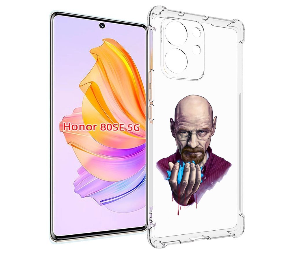 

Чехол MyPads разработчик для Honor 80 SE, Прозрачный, Tocco