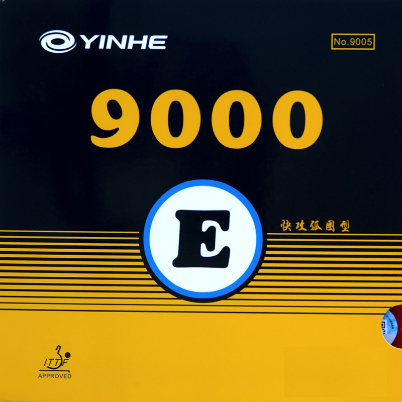 Накладка для настольного тенниса Yinhe 9000E Soft, Red, 1.5