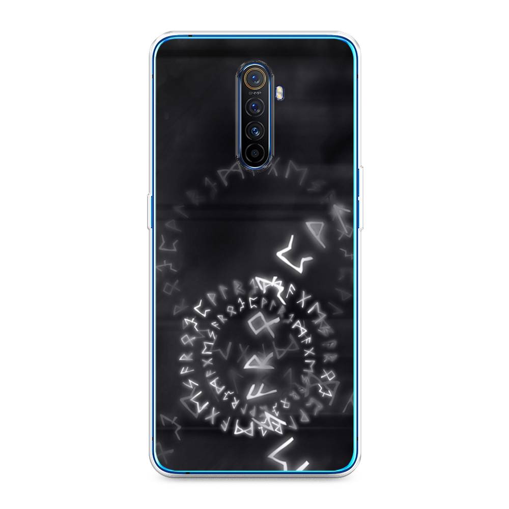 

Чехол на Realme X2 Pro "Руны", Серый;черный, 251750-3