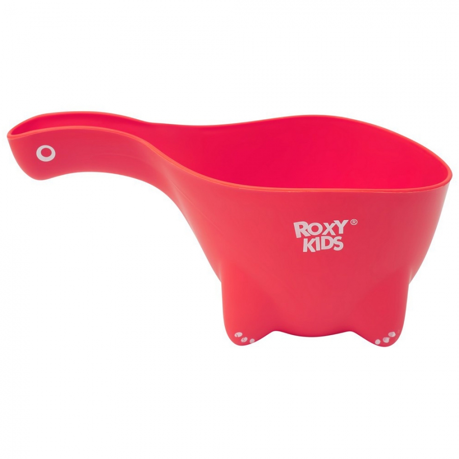 Купить Ковшик для мытья головы, Ковшик для купания Roxy-Kids Dino Scoop Коралловый, Roxy Kids,