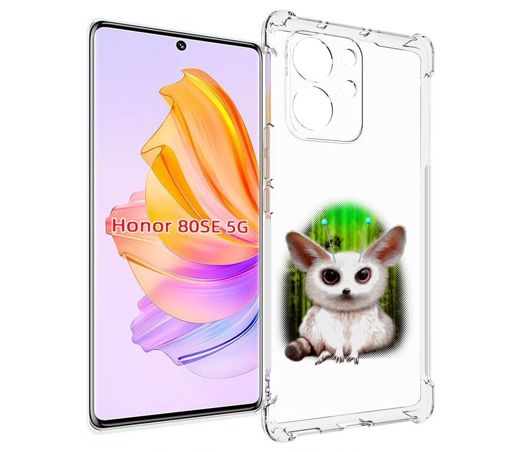 

Чехол MyPads пушистое животное для Honor 80 SE, Прозрачный, Tocco
