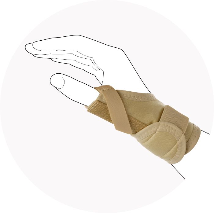 

Лучезапястный бандаж Diagnol Comfort 4026 Otto Bock, исполнение: Правый, размер: XS, Бежевый, 4026