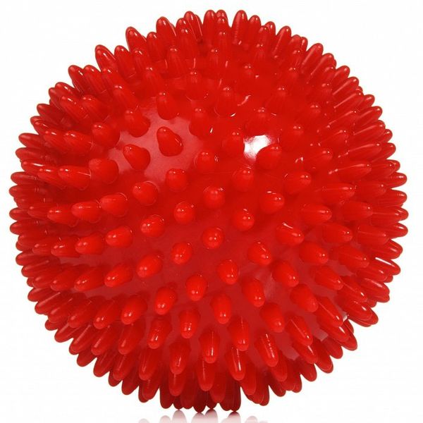 

Мяч массажный Palmon R300109 красный, 9 см, R300109