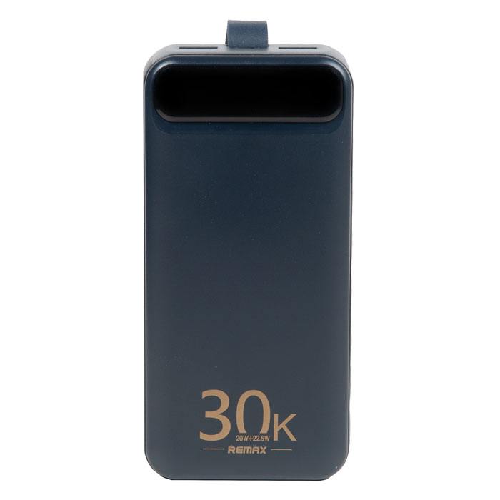 

Внешний аккумулятор Remax RPP-522 Bole Series 20W+22.5W, 3.0A, (30000mAh), синий, 6954851201861