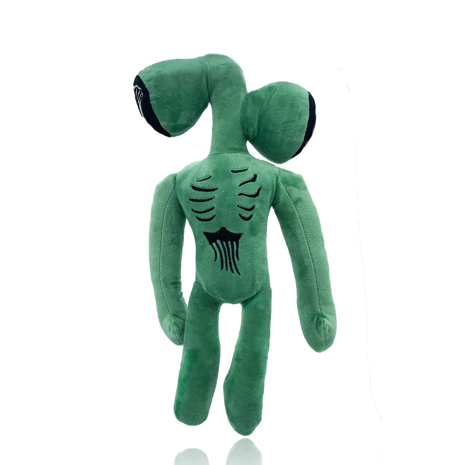 Мягкая игрушка - монстр Сиреноголовый Siren Head, зеленый 35 см