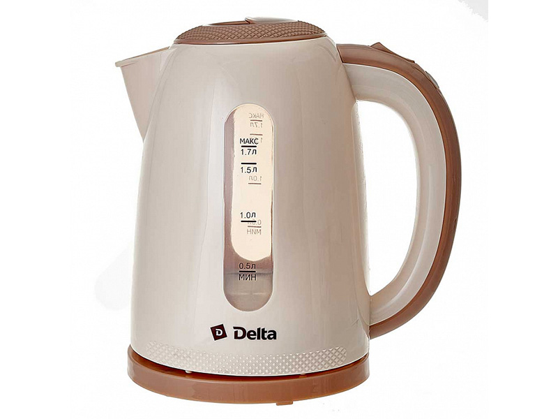 фото Чайник электрический delta dl-1106 beige