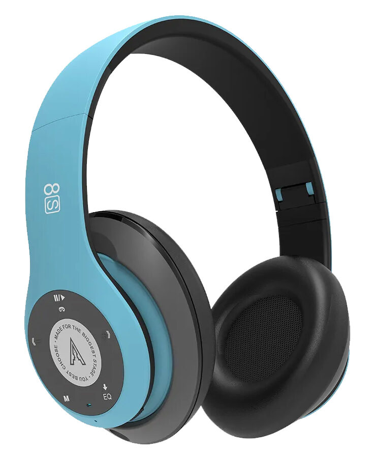 Беспроводные наушники SMART PRESENT a8s Blue (a8s/голубой)