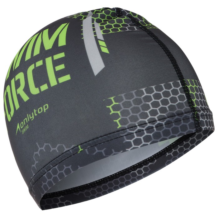 

Шапочка для плавания Onlitop Swim Force черный, SWIM FORCE
