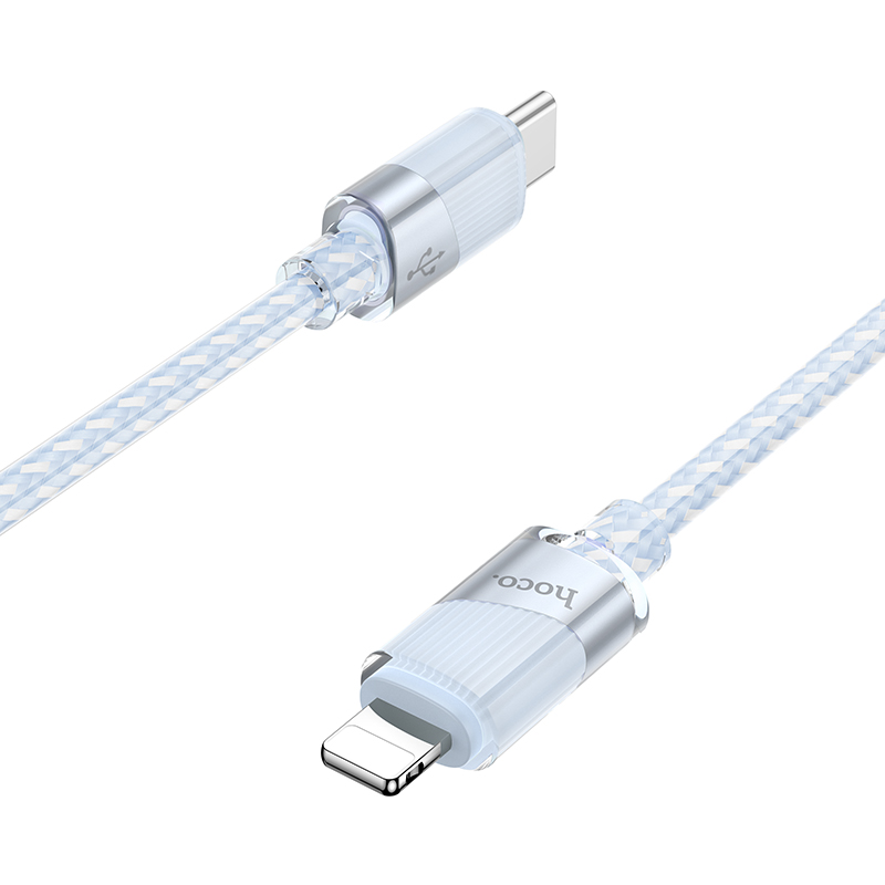 

Кабель для смартфона Lightning-USB Type-C Hoco U132 1.2м, U132