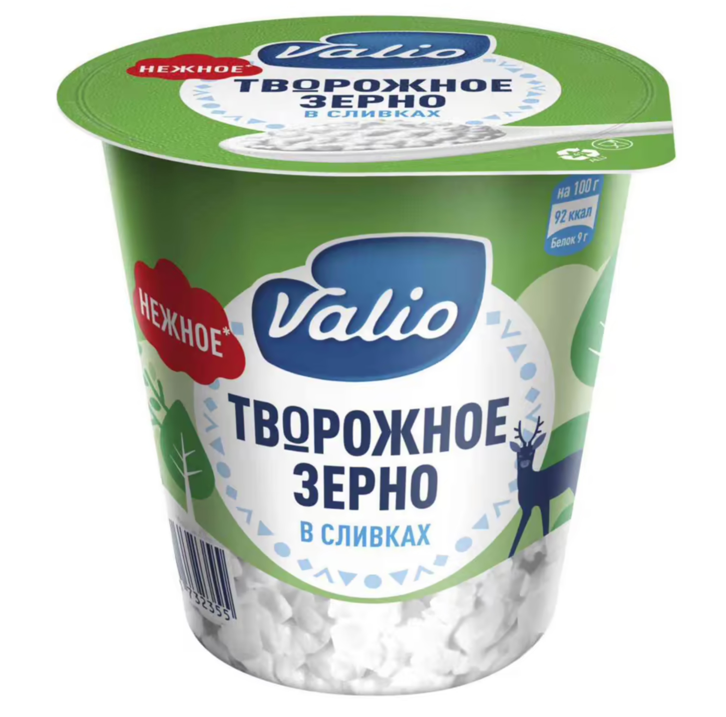 

Творожный сыр Valio в сливках 5 % 290 г