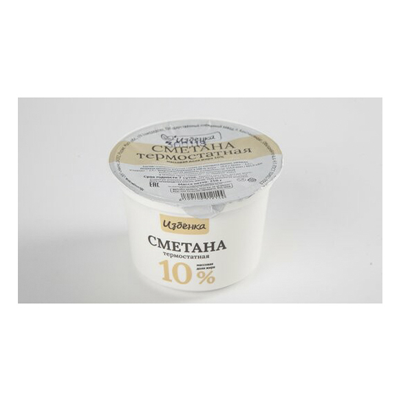 

Сметана ВкусВилл термостатная 10% 250 г