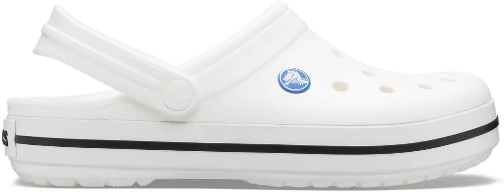 

Сабо унисекс Crocs Crocband 11016-100 белые W12 US, Белый, Crocband