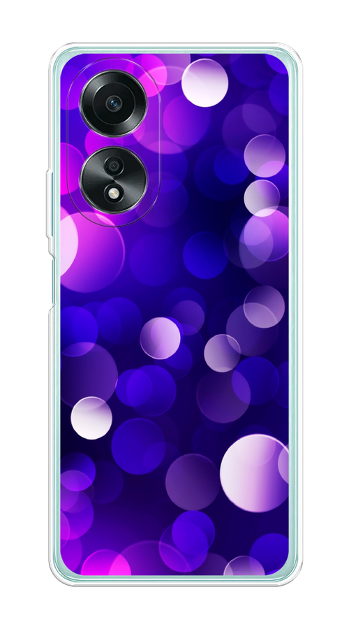 

Чехол на Oppo A58 4G "Абстракция 27", Фиолетовый, 2514950-1