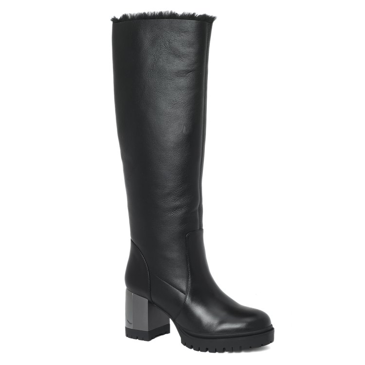 

Сапоги женские Tendance PZ2257-1 черные 40 EU, Черный, PZ2257-1