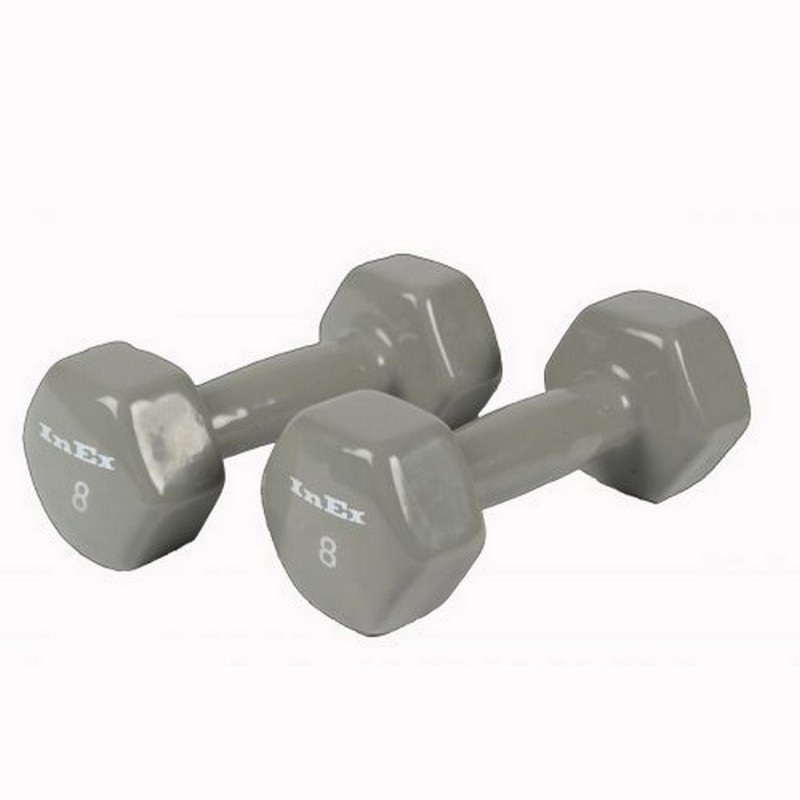 

Гантели для аэробики в виниле INEX IN-VD8, 3.60