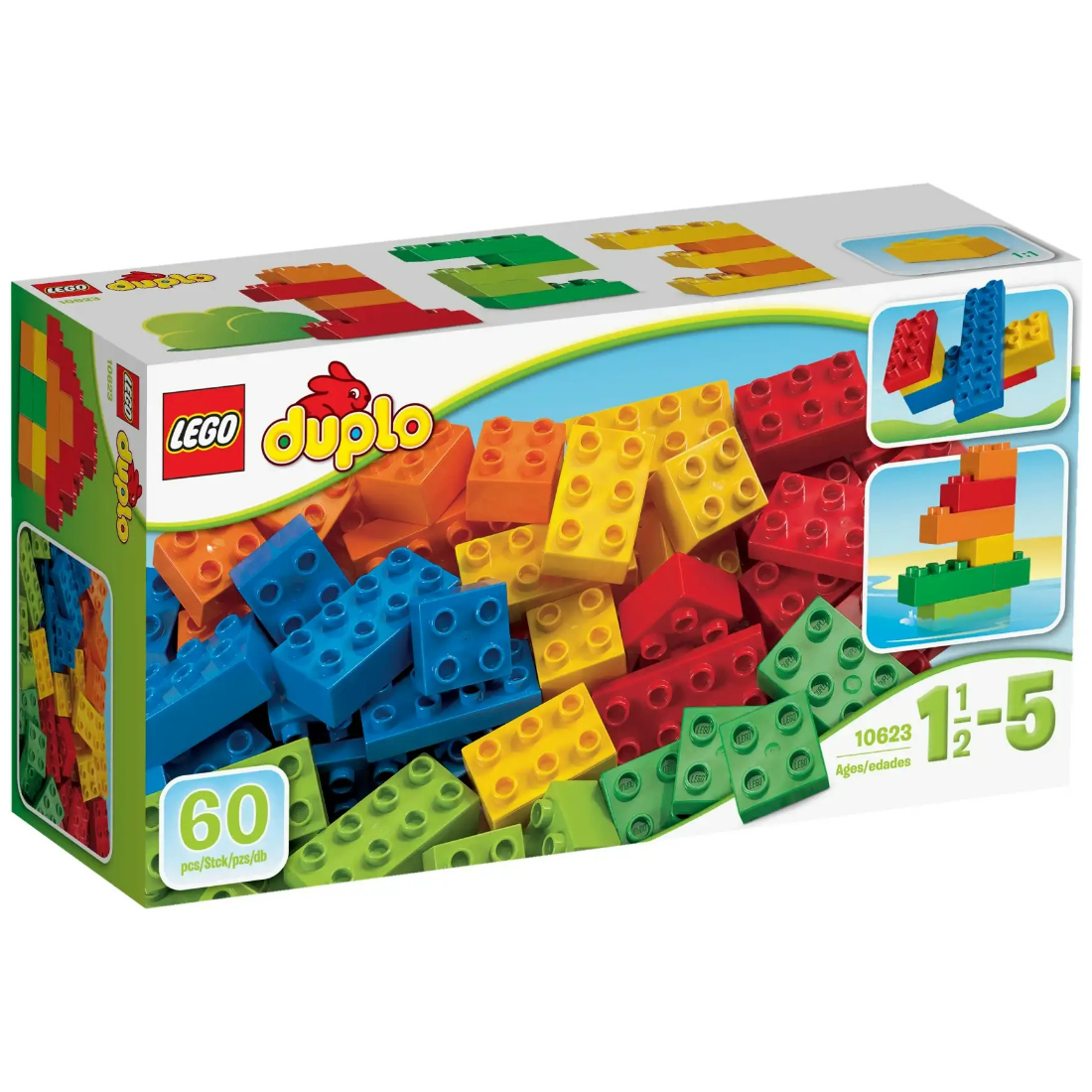 

Конструктор LEGO DUPLO 10623 Основные кубики, 10623